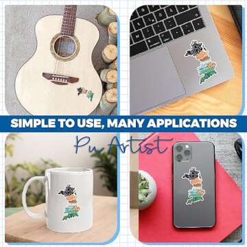 Prythian Map Sticker ACOTAR Sticker Bookish Court Of Dream Book Lover Reading Booktok Acomaf Velaris Reader Smut Vinyl Die Cut Sticker for Car Rear View Mirror Laptop Phone Water Bottle Guitar Helmet