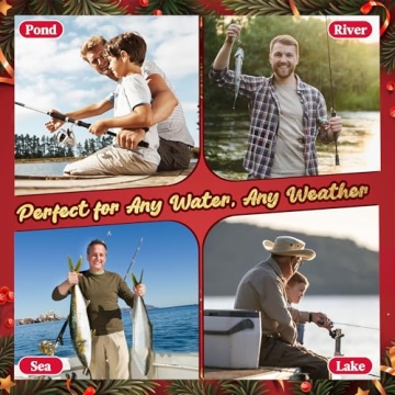 2025 Fishing Advent Calendar with 25 Lures and Surprise