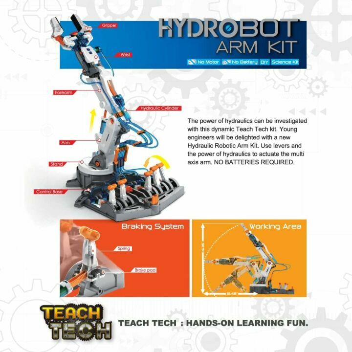 Hydrobot Arm Kit for Kids 12+: STEM Fun & Learning
