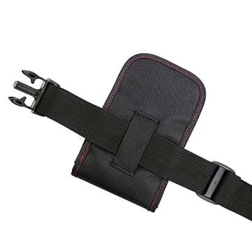 DomeStar Filter Case, 2PCS 3-Pocket Camera Lens Filter Carry Case Professional Photography Filter Holder Belt Bag Pouch Water-resistant and Dustproof Design for 25mm-82mm Filters