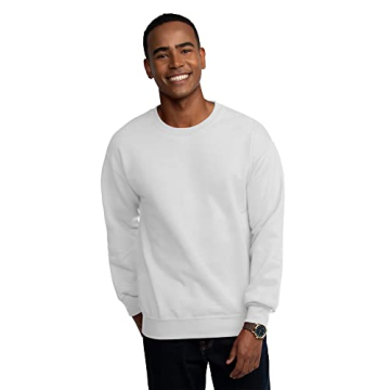 Fruit of the Loom Men's Eversoft Fleece Crewneck Sweatshirts for Year-Round Comfort