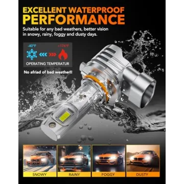 OXILAM H11 9005 Combo Bulbs 400% Brighter 320000lm