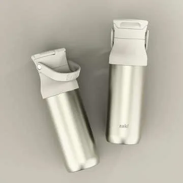 Stylish Zak Designs Recycled Water Bottle - Leak-Proof & Insulated