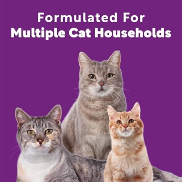 Scoop Away Multi Cat Clumping Cat Litter, Meadow Fresh Scent, 38 Pounds (Package May Vary)