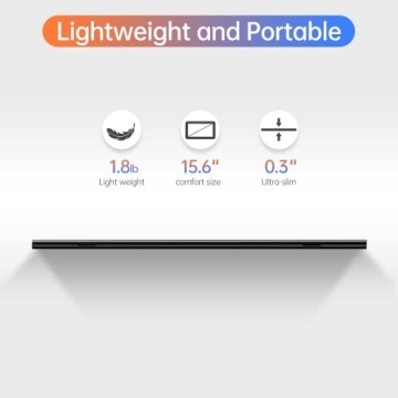 ForHelp 15.6" Portable 1080P External Monitor