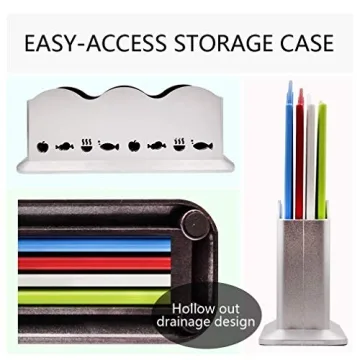 Index Color-Coded Cutting Boards Set for Kitchen Safety