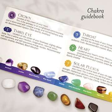 Elementao Chakra Crystals for Healing & Meditation