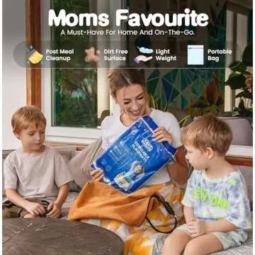 KIDDYKORNERZ 40 Pack Waterproof Disposable Placemats for Baby, Place mats for Kids, Toddler - Kids Placemats for Dining Table Tyke, Restaurants, and Travel (Aquarium, Alphabet and Zoo Theme)