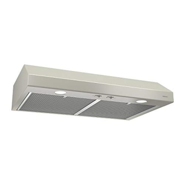 Broan-NuTone Glacier 36-Inch 4-Way Convertible Range Hood in Bisque