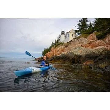 Old Town Canoes & Kayaks Dirigo 106 Recreational Kayak, Black Cherry, 6 Inches, Length 10 ft