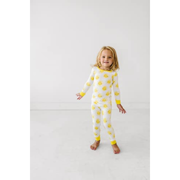 Little Sleepies Two-Piece Pajama Set - Soft Viscose PJs for Kids
