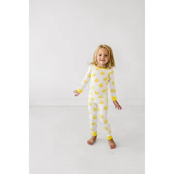 Little Sleepies Two-Piece Pajama Set - Soft Viscose PJs for Kids