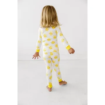 Little Sleepies Two-Piece Pajama Set - Soft Viscose PJs for Kids