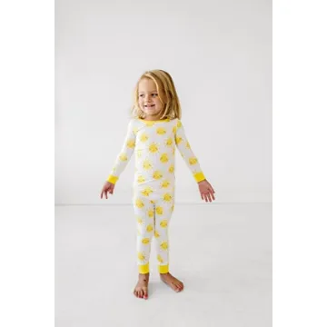 Little Sleepies Two-Piece Pajama Set - Soft Viscose PJs for Kids