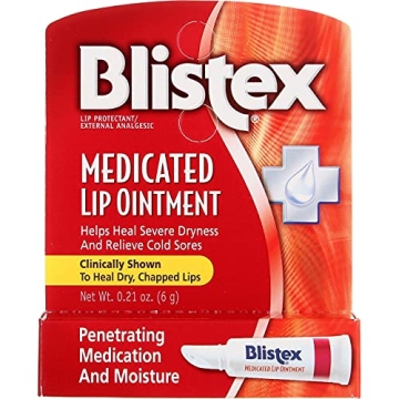 Ultimate Relief with Blistex Medicated Lip Ointment - 3 Pack for Chapped Lips