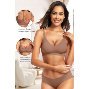 Vertvie Seamless Wireless Bra - Ultimate Comfort