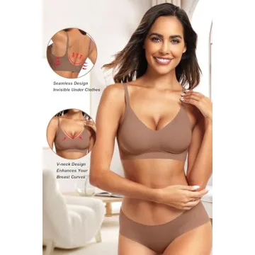 Vertvie Seamless Wireless Bra - Ultimate Comfort