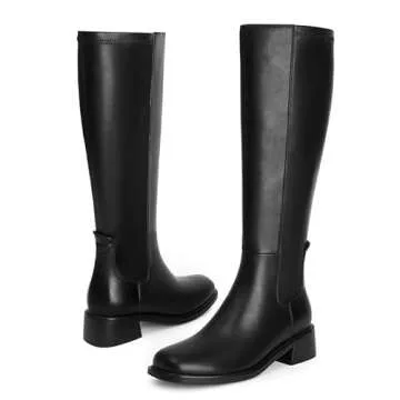 QIY Women’s Stylish Knee-High Boots for All Occasions