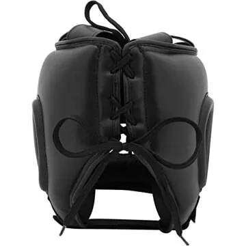 RDX Headgear for Boxing, Maya Hide Leather, for MMA Sparring Grappling Kickboxing Taekwondo Karate BJJ Fighting