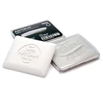 Art Graf Water-Soluble Tailors Chalk Square Disc, White