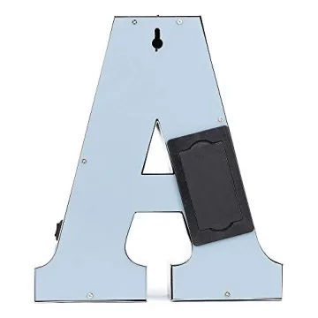 fantado Silver Marquee Light Letter A LED 8 Inch