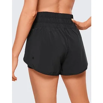 High Waisted 2 in 1 Running Shorts for Women