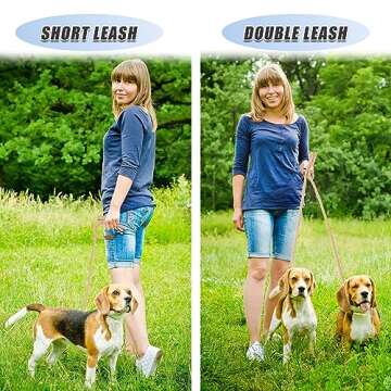 Mile High Life Hands Free Dog Leash - Adjustable & Stylish