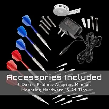Viper 850 Electronic Dartboard with 50 Games and 470 Scoring Variations