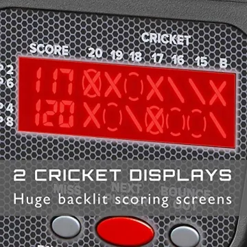 Viper 850 Electronic Dartboard with 50 Games and 470 Scoring Variations