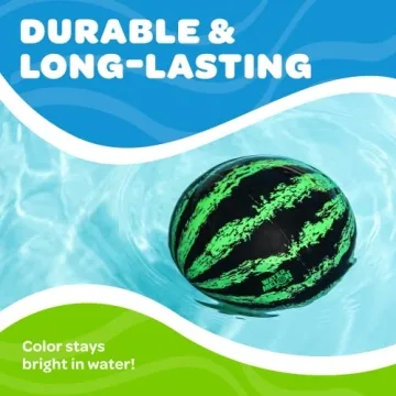 Watermelon Pool Balls - Durable Fun for All Ages