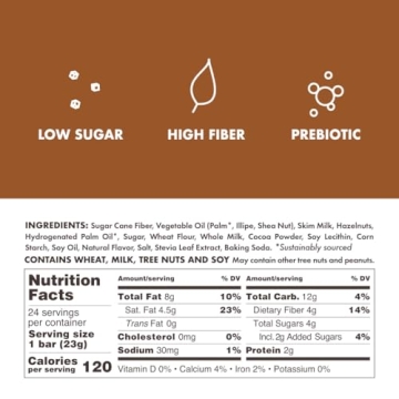 Rip Van Crispy Choco - Delicious Milk Chocolate Hazelnut Wafer Bars for Guilt-Free Snacking