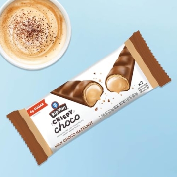 Rip Van Crispy Choco Bars - Low Sugar Hazelnut Snack