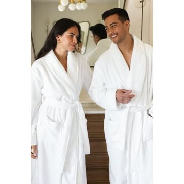 Cozy Earth Luxe Bath Robe - Soft Cotton & Bamboo Blend