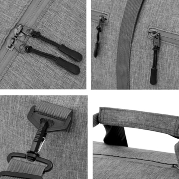 Dimayar Foldable 65L Duffle Bag with Shoe Compartment