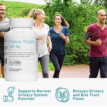 Chanca Piedra 500 mg - Natural Kidney Stone Support Supplement