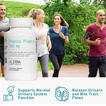 Chanca Piedra 500 mg - Natural Kidney Stone Support Supplement