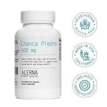 Chanca Piedra 500 mg - Natural Kidney Stone Support Supplement