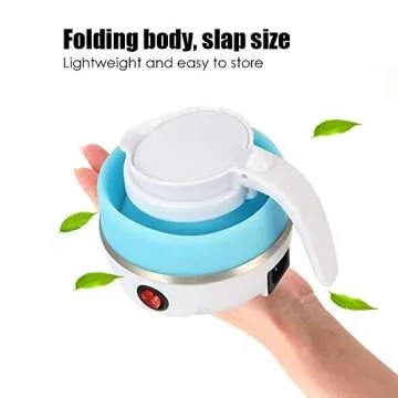 Portable Foldable Electric Kettle for Travel and Office