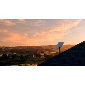 SpaceX STARLINK Standard Kit: High-Speed, Low-Latency Internet | Starlink Satellite Dish Kit Router V2 Wi-Fi 5 Dual Band 3x3 MIMO Residential WiFi