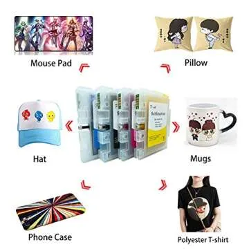 F-INK Prefilled Sublimation Ink Cartridge for SG400 SG800