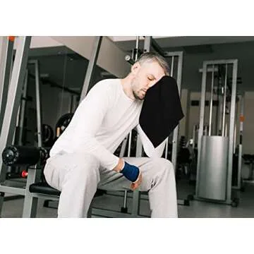 Utopia Towels 24 Pack Cotton Washcloths Set - 100% Ring Spun Cotton, Premium Quality Flannel Face Cloths, Highly Absorbent and Soft Feel Fingertip Towels (Black)