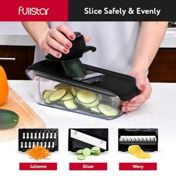 Fullstar Vegetable Chopper and Spiralizer for Easy Meal Prep