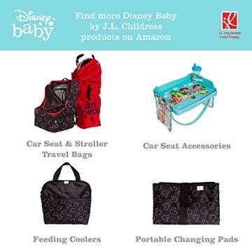 Mickey Mouse Shopping Cart & High Chair Cover for Babies