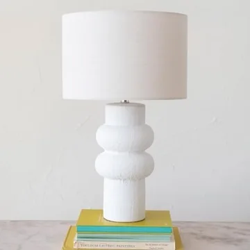 Elegant Creative Co-Op Stoneware Table Lamp for Stylish Interiors