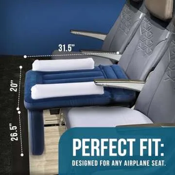 Inflatable Toddler Airplane Bed with Electric Pump