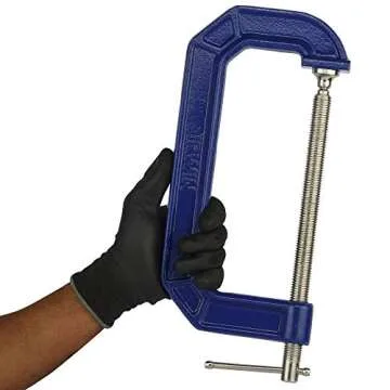 IRWIN QUICK-GRIP 8-Inch C-Clamp for Woodworking