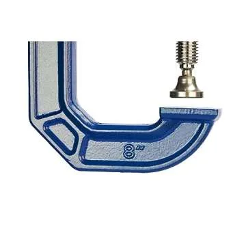 IRWIN QUICK-GRIP 8-Inch C-Clamp for Woodworking