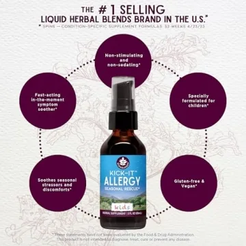 Kick-It Allergy Natural Relief for Kids | Plant-Based
