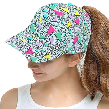 Trendy Neon 80s 90s Snapback Cap for All Seasons
