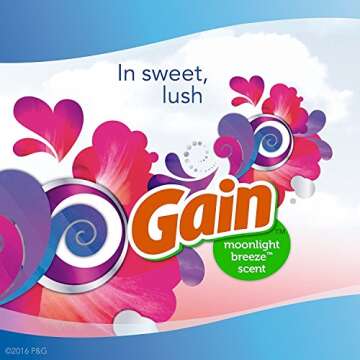 Febreze Air Freshener Spray - Gain Moonlight Breeze - Net Wt. 8.8 OZ (250 g) Per Bottle - Pack of 3 Bottles